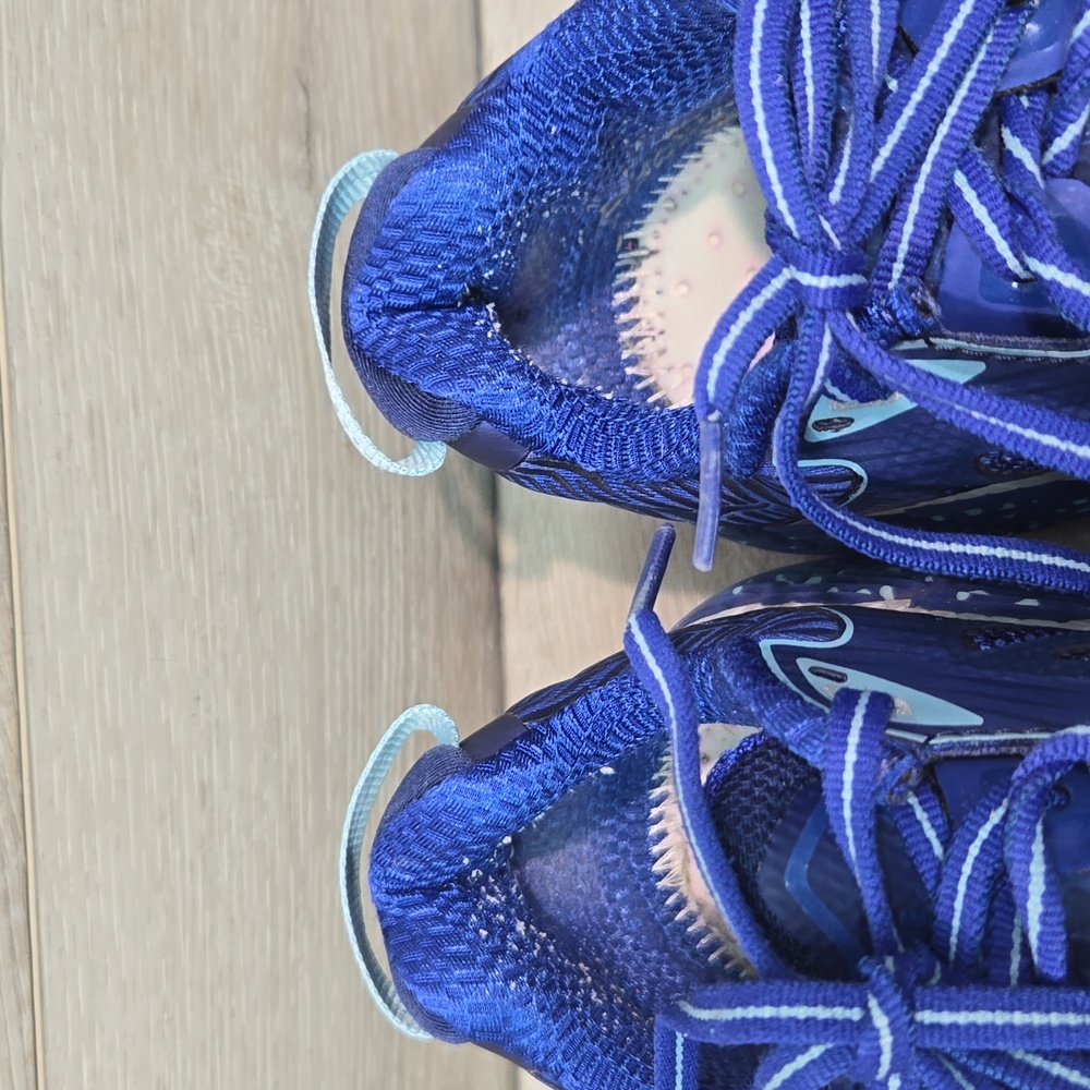 Hoka Men's Navy and Teal Athletic Running Shoes - Picture 6 of 12